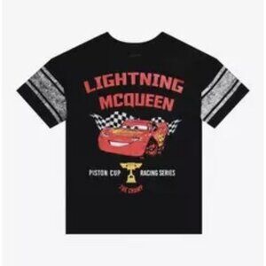 Disney Pixar Cars Lightning McQueen Piston Cup Racing Relaxed Fit juniors 3X